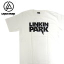 LINKIN PARK リンキン・パーク バンドTシャツ 半袖 BG-0006-WH LINKIN PARK BAND LOGO TEE 半袖Tシャツ