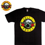 GUNS N'ROSES ガンズ・アンド・ローゼズ バンドTシャツ 半袖 BG-0016-BK BAND LOGO TEE 半袖Tシャツ