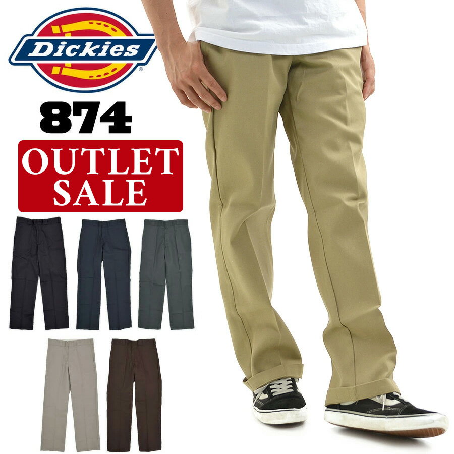 【アウトレット M】Dickies ディッキーズ Original 874 オリジナル チノパン メンズ ワークパンツ レングス30 レングス32【返品交換不可】のサムネイル