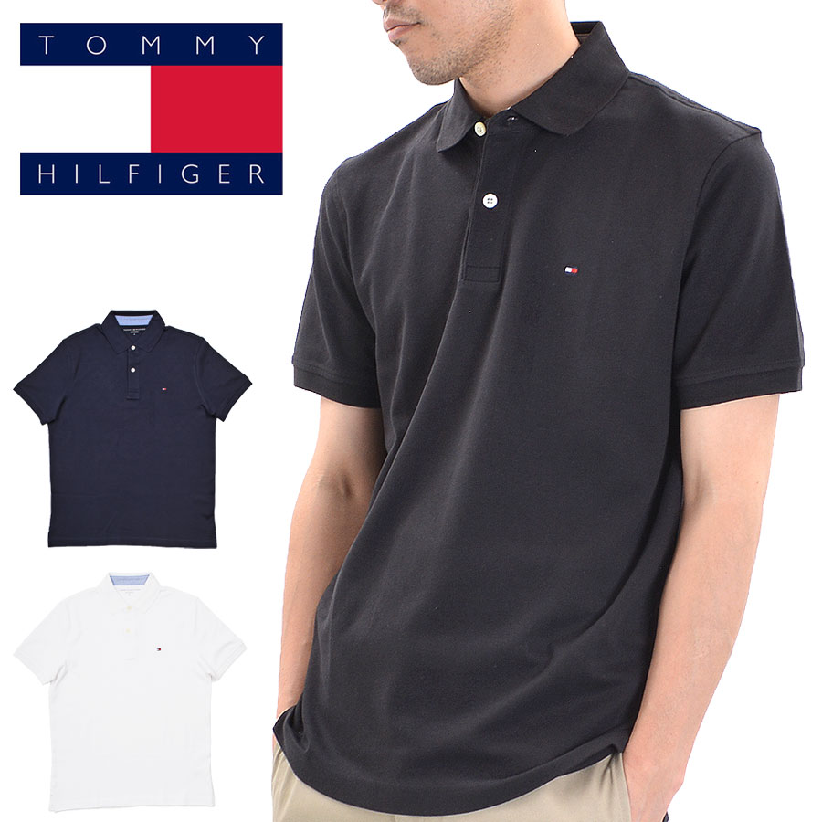 トミー ヒルフィガー ポロシャツ メンズ TOMMY HILFIGER トミーヒルフィガー ポロシャツ メンズ 半袖 ブランド 78J8750 襟付きTシャツ ワンポイント