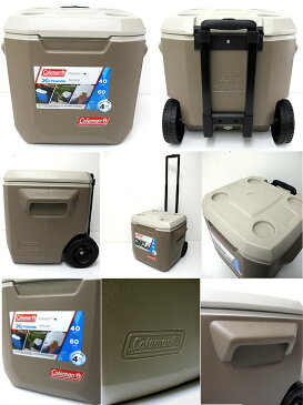 【訳あり】【アウトレット】クーラーボックス コールマン エクストリーム 40QT 3000005171 ホイールクーラー 37.9L COLEMAN XTREME WHEELED COOLER ハードクーラー 返品交換不可