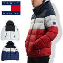 トミー ダウンジャケット メンズ 158AN508 TOMMY HILFIGER 中綿 クラシック フード ジャケット ブルゾン 大きいサイズ