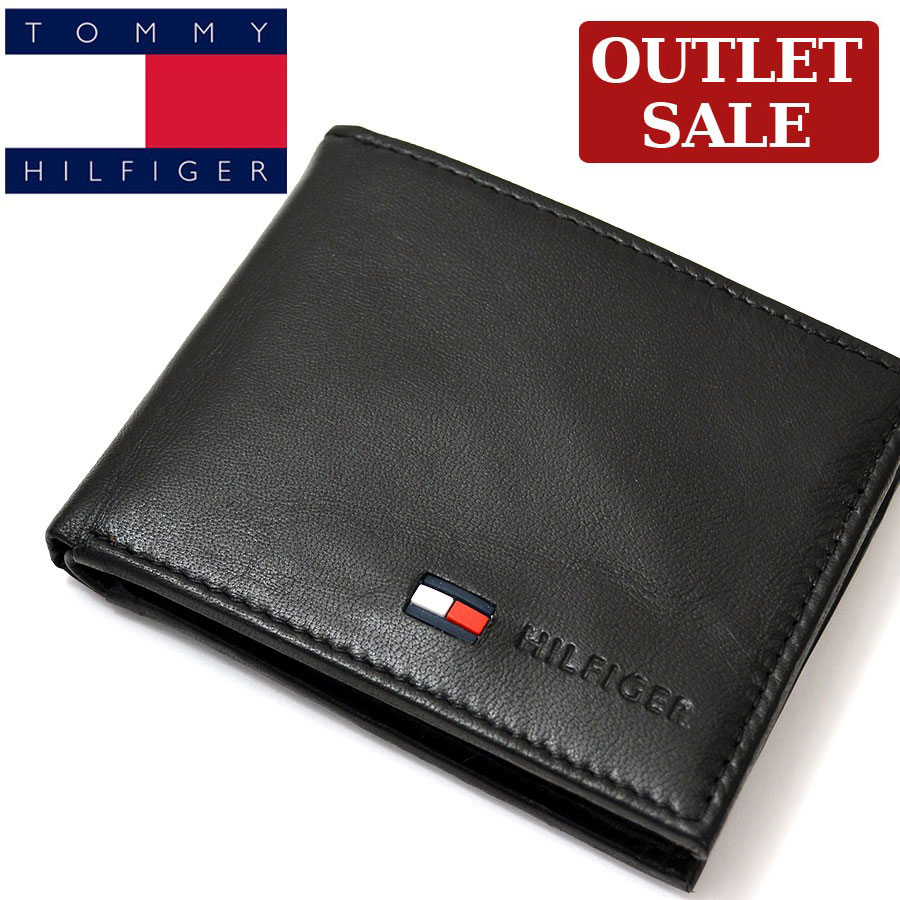 【アウトレット M】TOMMY HILFIGER トミーヒルフィガー 財布 31TL25X020 メンズ 二つ折り ウォレット WALLET【返品交換不可】