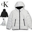 カルバンクライン アウター メンズ ブルゾン Calvin Klein CM155201 ダウン ダウンジャケット フード 秋冬 防寒