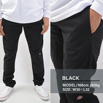 ディッキーズ Dickies ダブルニー ワークパンツ メンズ WP811 スキニー チノパン レングス30 レングス32 - Image 2