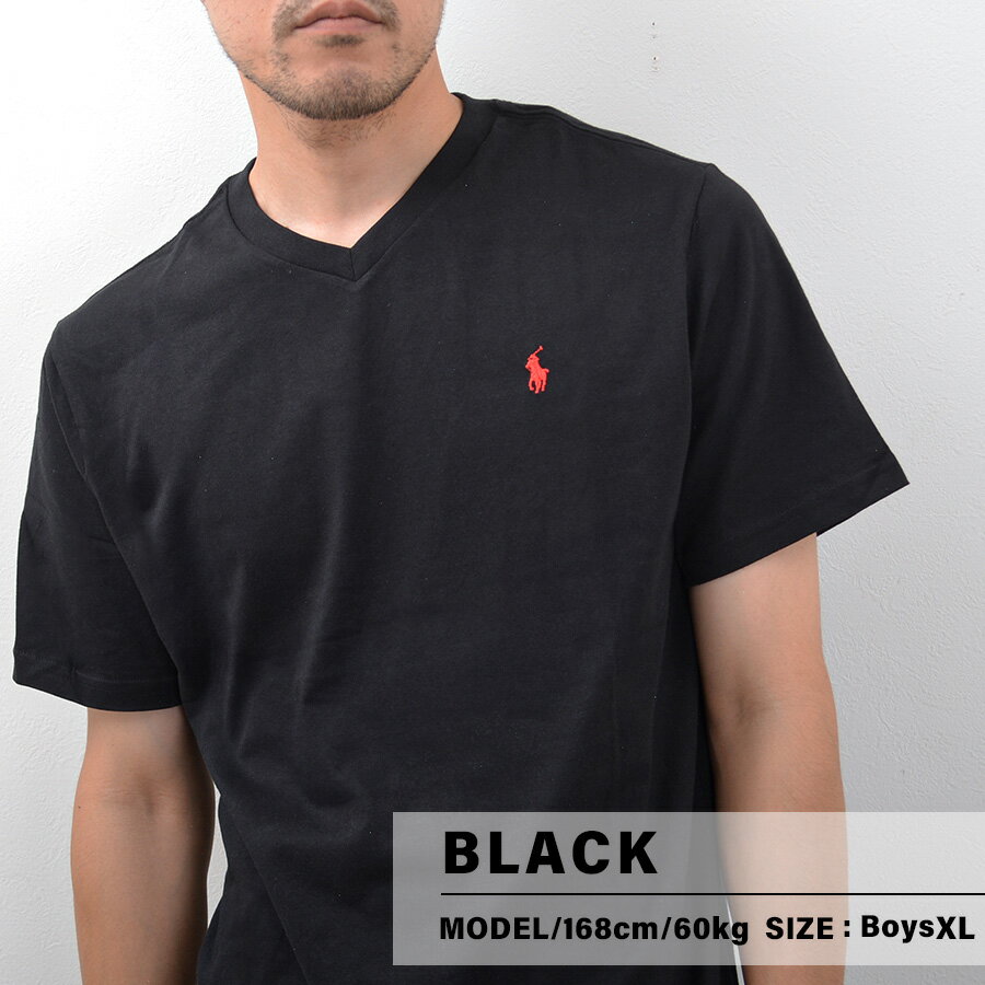 ラルフローレン Tシャツ メンズ レディース Vネック 半袖 ブランド POLO RALPH LAU...