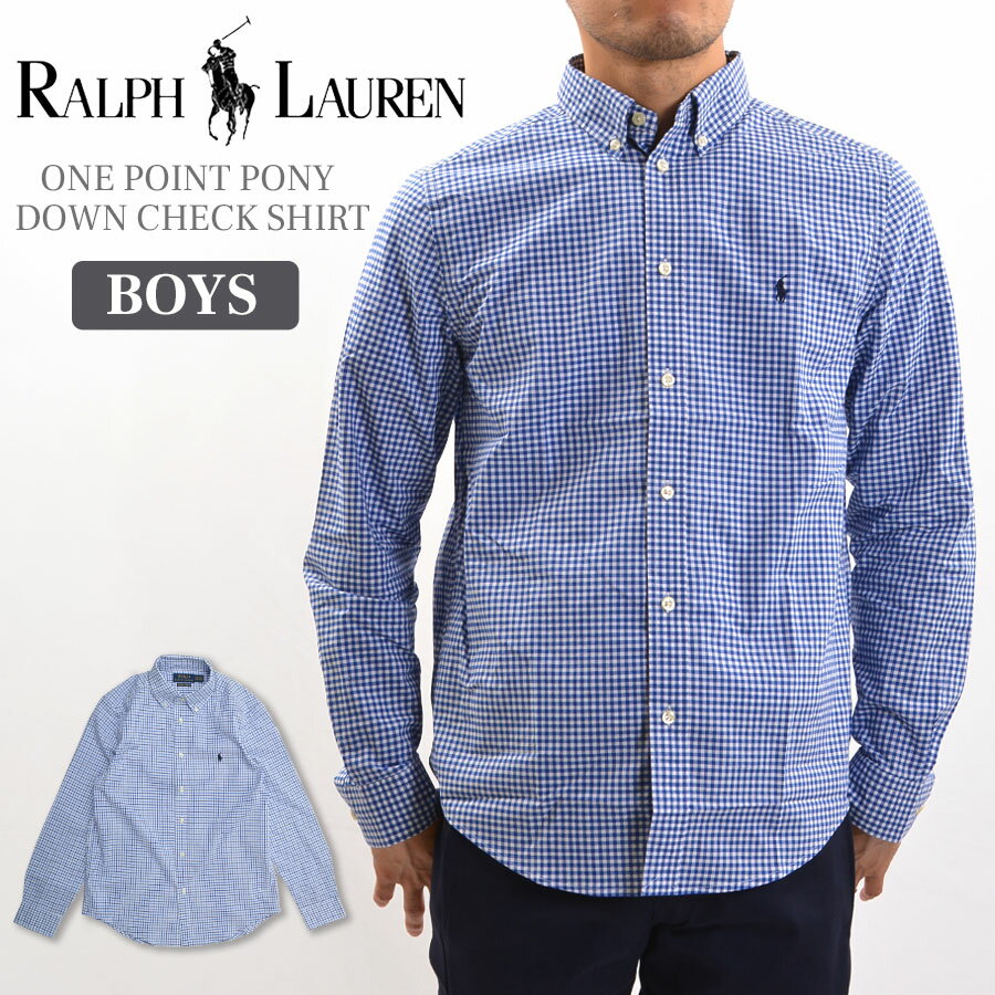 ポロ・ラルフローレン シャツ メンズ ボーイズ 長袖 シャツ POLO RALPH LAUREN 723041 723042 ワンポイントポニー ギンガムチェック シャツ タッターソール シャツ
