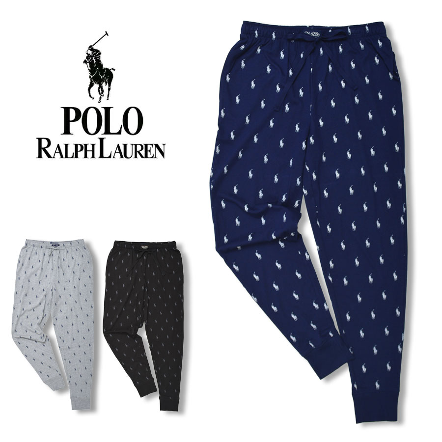 POLO RALPH LAUREN ポロ・ラルフローレン イージーパンツ ジョガーパンツ メンズ 綿100% リラックスパンツ ルームウェア 柔らかい PK08RL PK08SR