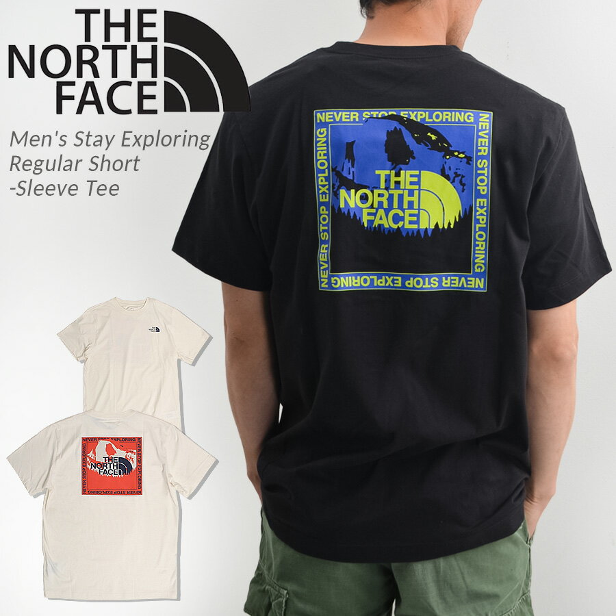 Rakuten - 【楽天スーパーSALE 10%オフ】ノースフェイス Tシャツ メンズ 半袖Tシャツ THE NORTH FACE ロゴT バックプリント アウトドア ブランド ボックスロゴ NF0A8GMH