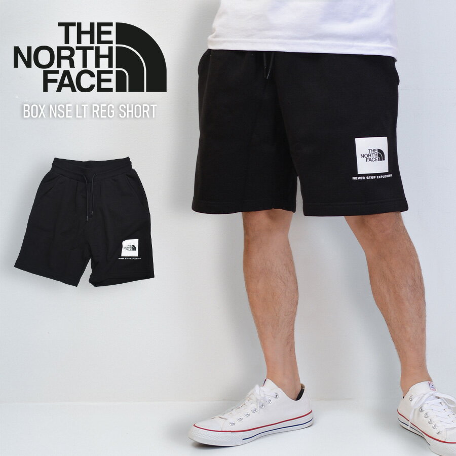 Rakuten - 【楽天スーパーSALE最大2000円引きクーポン】ノースフェイス THE NORTH FACE ショートパンツ メンズ ハーフパンツ スウェット ロゴ ボックス NSE レギュラー ショーツ NF0A8GQ8