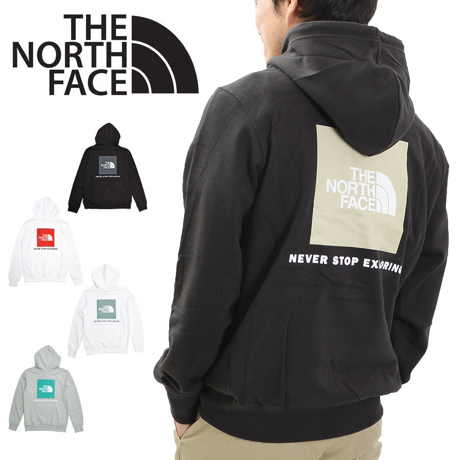 【最大2000円オフクーポンスーパーセール期間配布中】ノースフェイス THE NORTH FACE パーカー メンズ プルオーバー ボックス ロゴ ハーフドーム NF0A4761 バックロゴUSAモデル TNF BOX NSE PULLOVER HOODIE