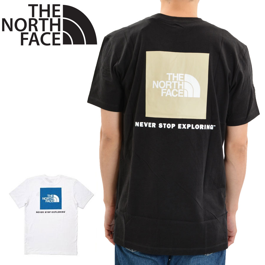 ノースフェイス Tシャツ THE NORTH FACE NF0A4763 BOX NSE TEE ロゴT レッドボックス 半袖 大きいサイズ メンズ レディース ユニセックス