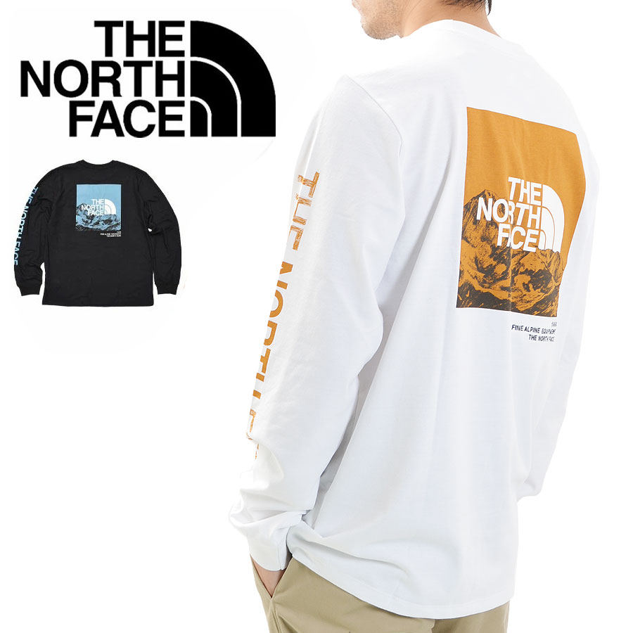 【スーパーSALE 半額 50%オフ】THE NORTH FACE ノースフェイス ロンT 長袖Tシャツ メンズ NF0A5GML 袖ロゴ バックプリントのサムネイル