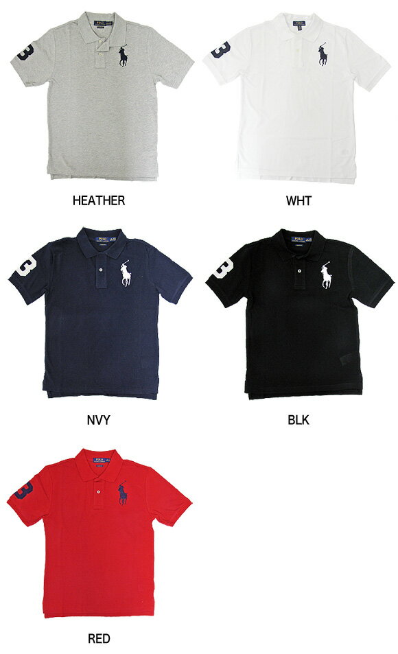 【メール便対応】【メンズ】POLO RALPH LAUREN ポロラルフローレン ポロシャツ ビッグポニー 半袖ポロシャツ 670257 BIG PONY S/S POLO SHIRT