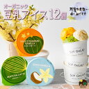 夏ギフト 残暑見舞い2025 ギフト 夏休み おやつ お菓子 アイス 豆乳アイス ヴィーガン 無添加 オーガニック お取り寄せスイーツ 食べ物 熨斗対応 誕生日 内祝 出産祝い お返し 低カロリー ジェラート 12個 100ml / SOY GeLA! ソイジェラ