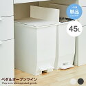 ゴミ箱 【45L】Solow ペダルオープンツイン