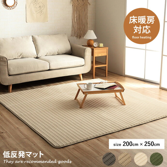 ラグマット 【200cm×250cm】Remir 低反発マット