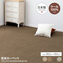 【クーポンで15%OFF! 6/22 20:00~6/23 23:59まで★】江戸間8帖 ラグ 抗菌 畳 防炎加工 防臭 ダニ 子供 キッズ 赤ちゃん ペット 汚れにくい お手入れ簡単 日本製 made in japan ループパイル オールシーズン ホット 床暖房対応 352×352 ふかふか(3)