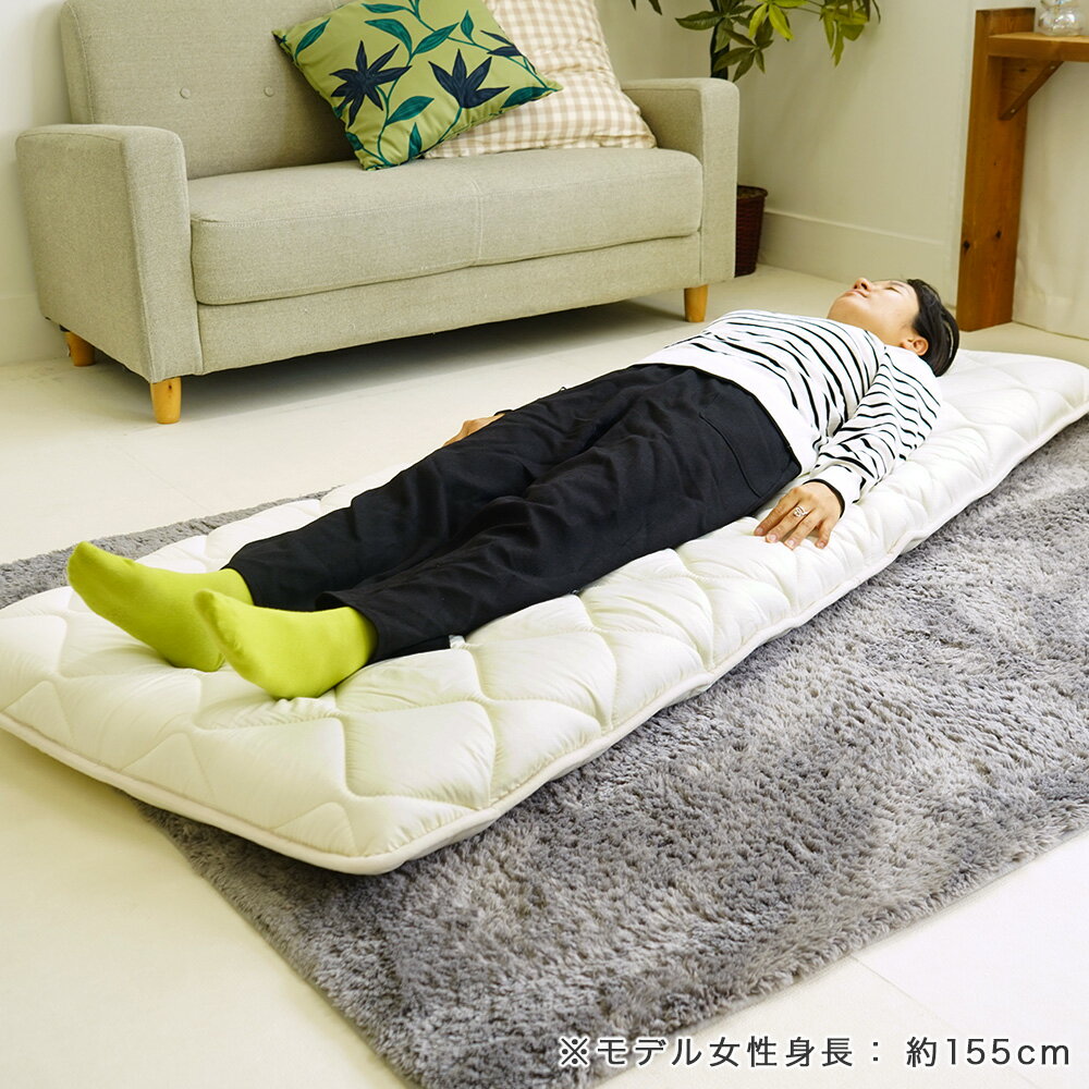 小さめ 敷布団 セミシングル 増量タイプ 厚め...の紹介画像3