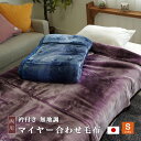 西川 マイヤー毛布 衿付き 合わせ毛布 無地調 シングル 140×200cm 在庫限り ブランケット 暖か 冬用 ウォッシャブル(3)