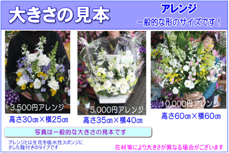土日祝も営業!お悔やみに贈る花★お供え専用おまかせフラワー3,500円【送料無料】【楽ギフ_包装】【楽ギフ_メッセ】【楽ギフ_メッセ入力】【あす楽対応】【法事お供えお盆お彼岸お供えお悔やみアレンジ花束】