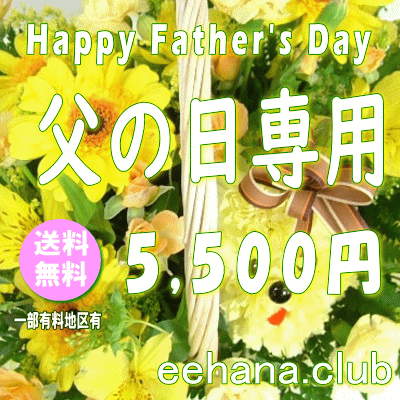 父の日専用★デザイナーにおまかせ★フラワー★フラワーpapa'sFlower5,000円【送料無料】【アレンジ・花束・鉢物・プリザーブドフラワー】