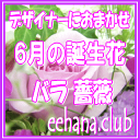 6月の誕生花★デザイナーにおまかせフラワー18,000円【送料無料】【フラワーアレンジ・花束】【写真付きカード選択可】ネット特価!!【楽ギフ_包装】【楽ギフ_メ...