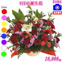 9月の誕生花【りんどう】デザイナーにおまかせフラワー★10,000円【送料無料】【フラワーアレンジ・花束】ネット特価!!【楽ギフ_包装】【楽ギフ_メッセ】【楽ギ...