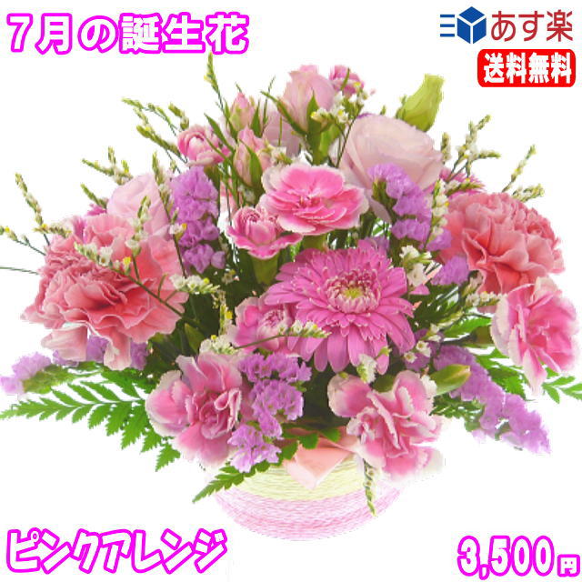 最新人気 7月の誕生花 スマイルアレンジ7 500円 送料無料 ネット特価 高級感 Www Iacymperu Org