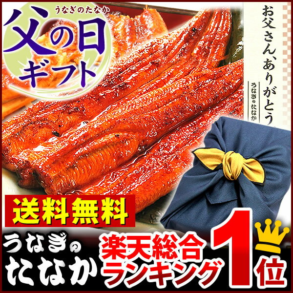 父の日ギフト 送料無料 国産うなぎ蒲焼 プレゼント 父の日 鰻ウナギ 風呂敷包みFA プレゼント AB