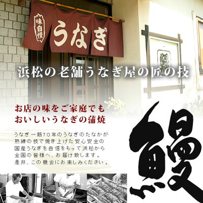 お祝い【送料無料】うなぎのたなか国産うなぎ蒲焼き誕生日プレゼントGIFTCset長蒲焼3本BOXAA