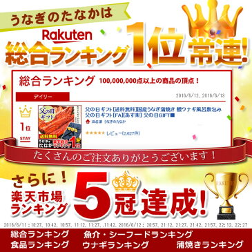 母の日 グルメ セット 花以外 国産 うなぎ 送料無料 ギフト 鰻 蒲焼き 真空パック 誕生日プレゼント お祝い 内祝い お礼 カット蒲焼き180〜200g【静岡県産 ooami 簡易箱 AA】