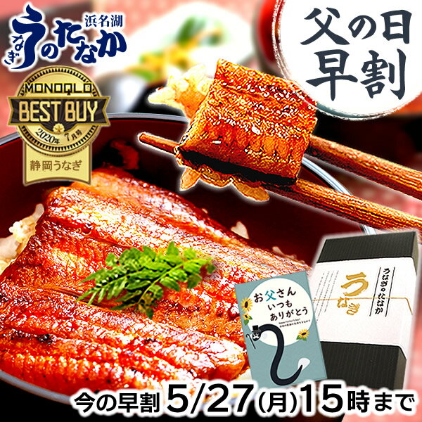 ＼5/27にお値段上がります！／ 父の日 早割 プレゼント うなぎ 国産 蒲焼き ギフト 食べ物 送料無料 鰻 真空パック 食品 グルメ 人気 クーポン 内祝い 誕生日 お祝い 母の日 あす楽 カーネーション造花付き 85～95g3枚 【静岡産 通常 AAA 化粧箱】Bset 2～3人前