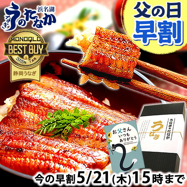 ＼先着150円クーポン！／ 父の日 早割 プレゼント うなぎ 国産 蒲焼き 食べ物 送料無料 鰻 お祝い 食品 グ