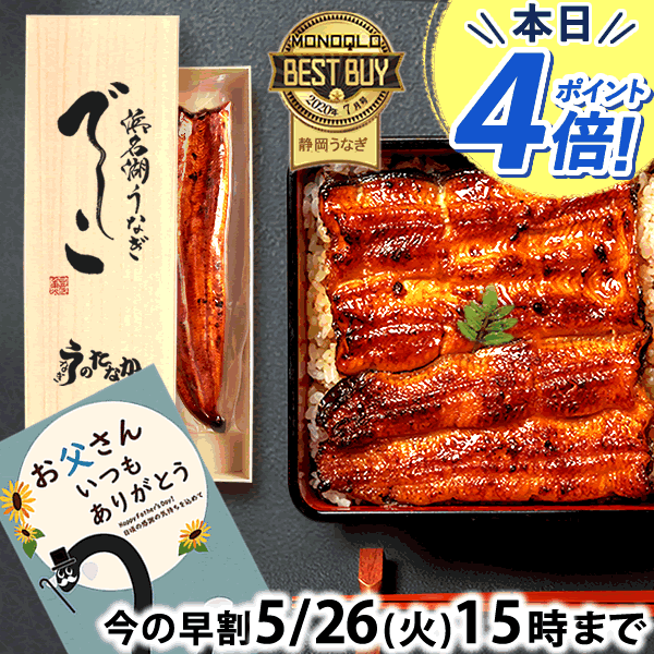 ＼本日ポイント4倍＆100円クーポン／ 父の日 早割 浜名湖 うなぎ プレゼント 国産 蒲焼き 食べ物 送料無料 鰻 食品 グルメ お祝い 人気 誕生日 最強配送 ギフト 浜名湖うなぎ でしこ 110〜120g 115〜120g 1〜3枚 本 尾 【静岡産 AAA 専用箱】deshiko 1〜3人前