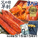 \W利用で350円クーポン!/ 父の日 早割 プレゼント うなぎ 国産 蒲焼き ギフト 食べ物 送料無料 鰻 真空パック お祝い 食品 グルメ 人気 内祝い 誕...