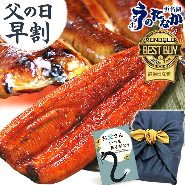 蒲焼き ＼早割5/15(水)まで！／ 父の日 早割 プレゼント うなぎ 国産 蒲焼き ギフト 食べ物 送料無料 鰻 真空パック 食品 グルメ 人気 クーポン 内祝い 誕生日 お祝い 母の日 あす楽 蒲焼き1本 1尾 【静岡産 通常 AAA 風呂敷】 Ftn1 [1～2人前]