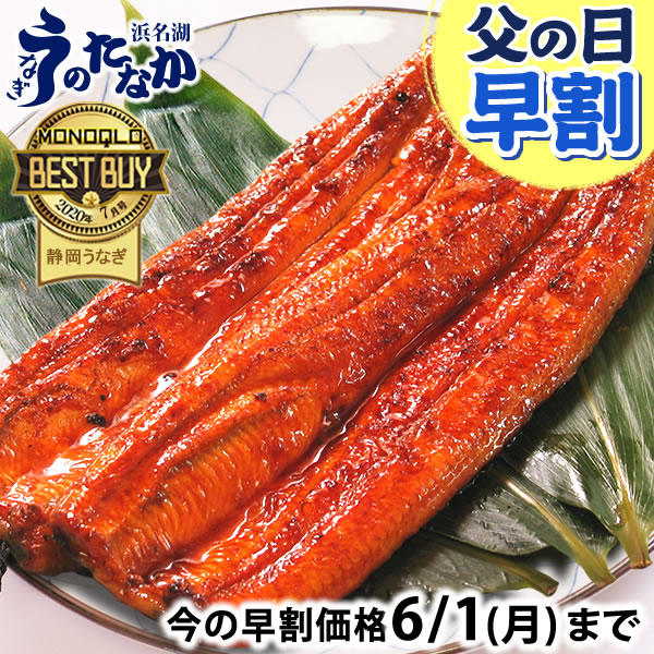 ＼今夜23:59まで★ポイント9倍！／ 父の日 早割 プレゼント うなぎ 国産 蒲焼き 食べ物 送料...