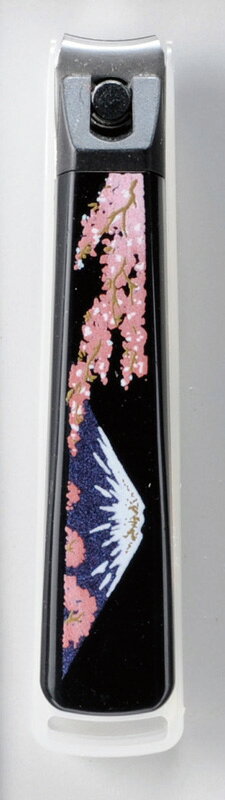 蒔絵 ミニサイズ爪切り 富士に桜 紙箱入り 0...の紹介画像2