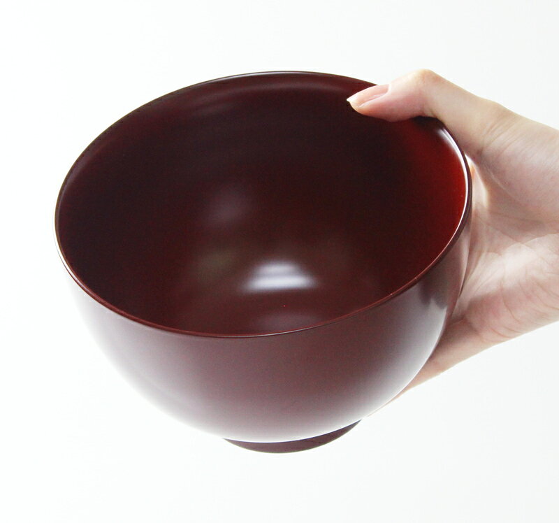 どんぶり 丼 お椀 味噌汁椀【古代朱 φ16.5cm うるし塗 小原文平】どんぶり 山中漆...