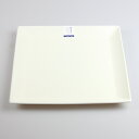 角皿 プレート ホワイト 角盛皿 26cm 電子レンジ対応 食洗機対応 クリーンコート加工 盛皿 撥水 汚れにくい おせちプレート