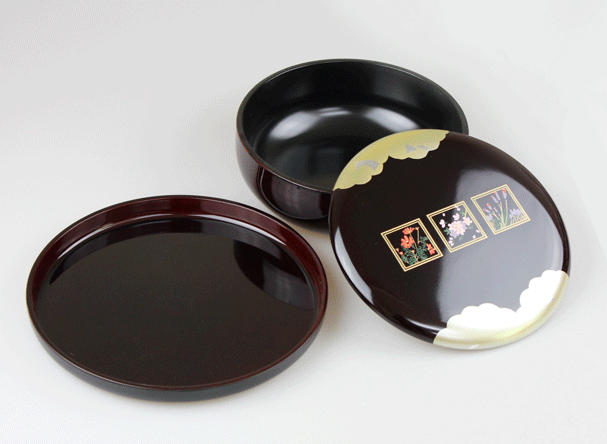 【売り切れ御免セール】 【訳あり】 丸盆付菓子器 銀雲 urikire