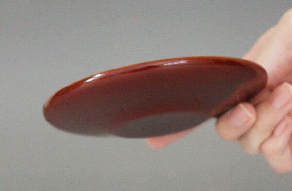 木製 4.0茶托 春慶塗 A1-10 KO (茶器)