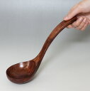 【売り切れ御免セール】 【訳あり】 木製 お玉 大 27cm うるし塗 001-3228 urikire