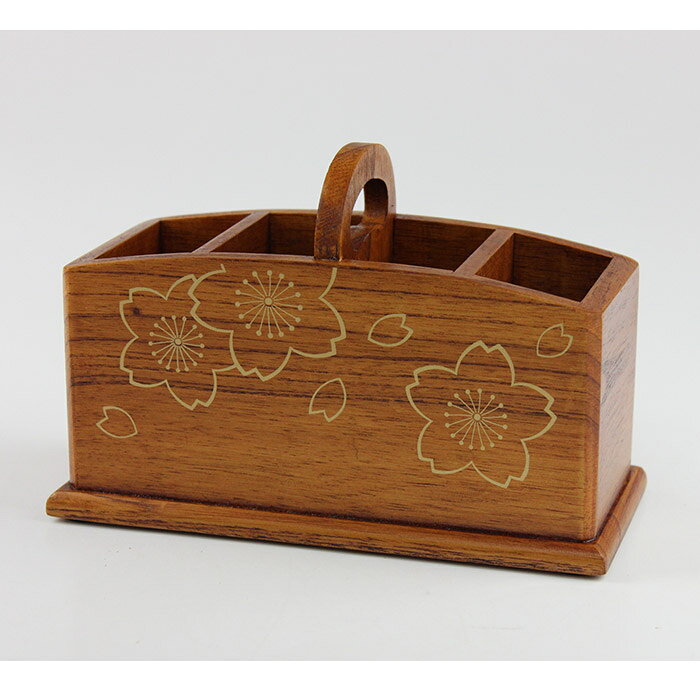 【売り切れ御免セール】木製 リモコンラック ミニ 夢桜 han eemon-10012489 漆器とキッチン 祭りのええもん パッケージ画像