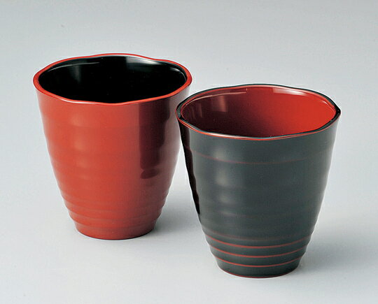 越前漆器 美月 フリーカップ ペア 朱姝・溜 夫婦 セット ペアセット 結婚祝い 記念日 日本製 国産 お椀 高級 御祝 ギフト プレゼント 漆塗...