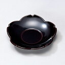 越前漆器 茶托 桜 溜 5枚 セット 日本製 国産 高級 御祝 ギフト プレゼント 漆塗 松屋漆器 12-05808