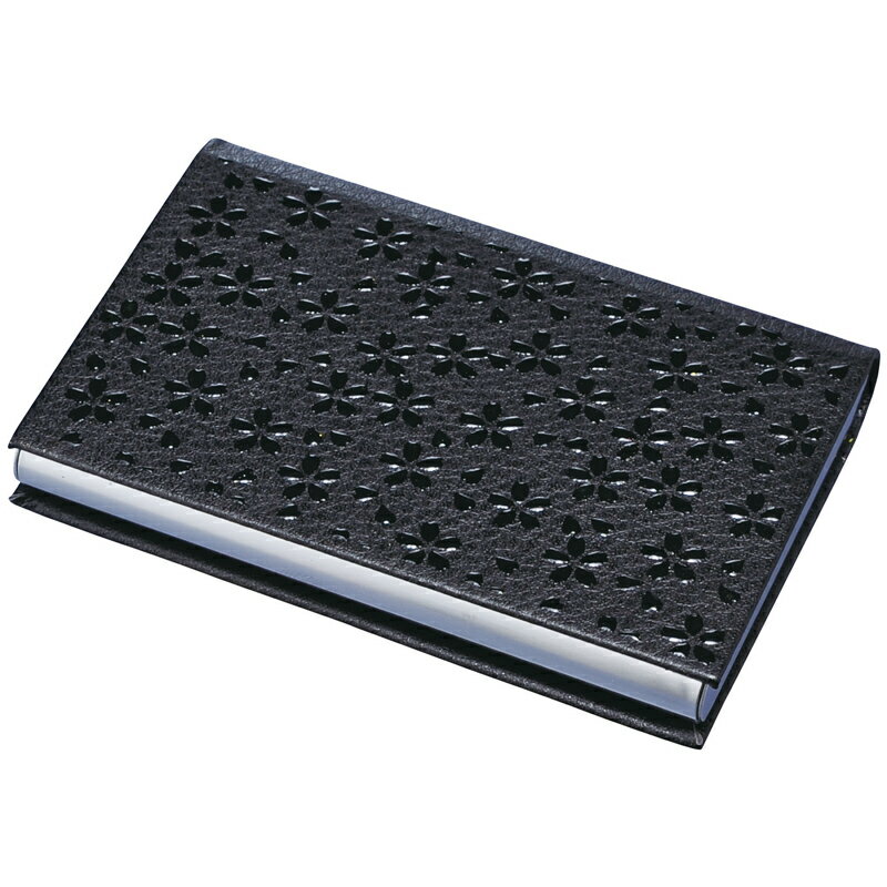 紀州漆器 名刺入れ 盛絵 さくら(B) (名刺ケース・カードケース)