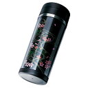 蒔絵 ステンレスボトル 桜に流水紋 350ml (紙箱入り)(3)