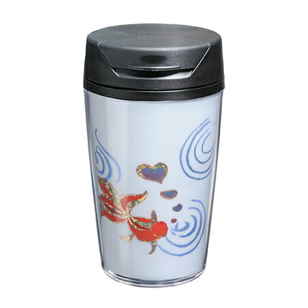 蒔絵 タンブラー 金魚ラメ 350ml （紙箱入り）